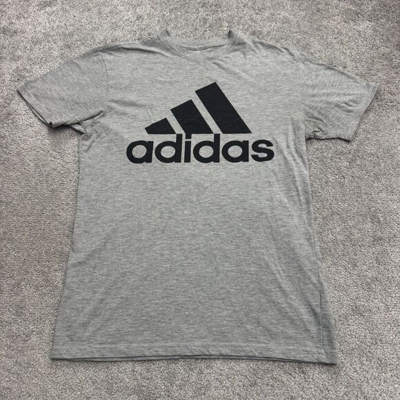 Adidas Golf Graphic T-Shirt Mens Small Gray Short Sleeve Crew Neck Active Tee - Picture 1 of 10